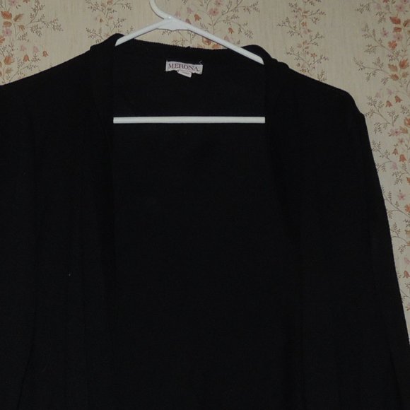 black over shoulder sweater - Picture 2 of 3